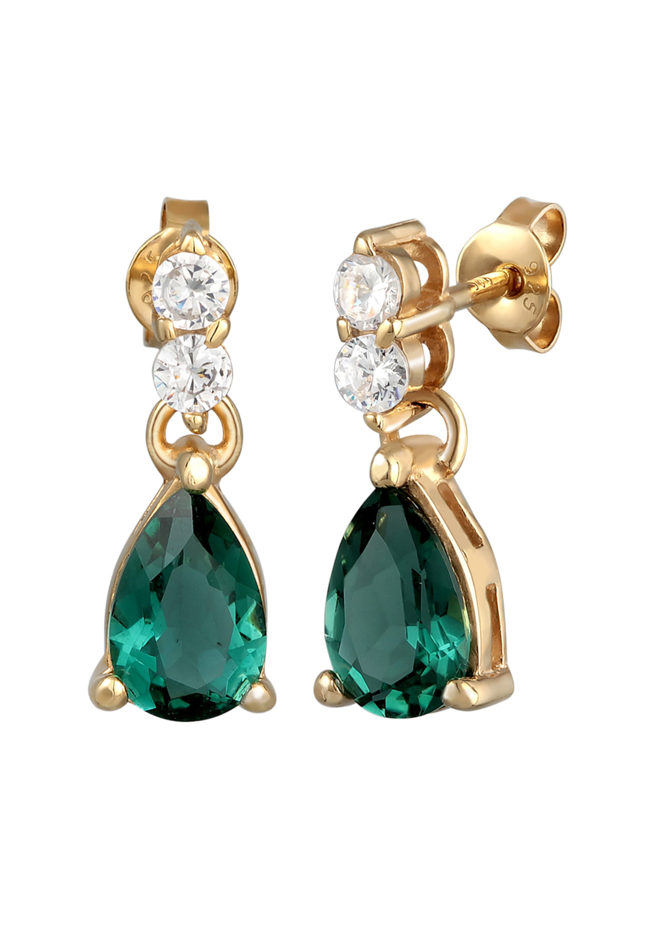 Boucles d'oreilles ELLI PREMIUM en or : devant