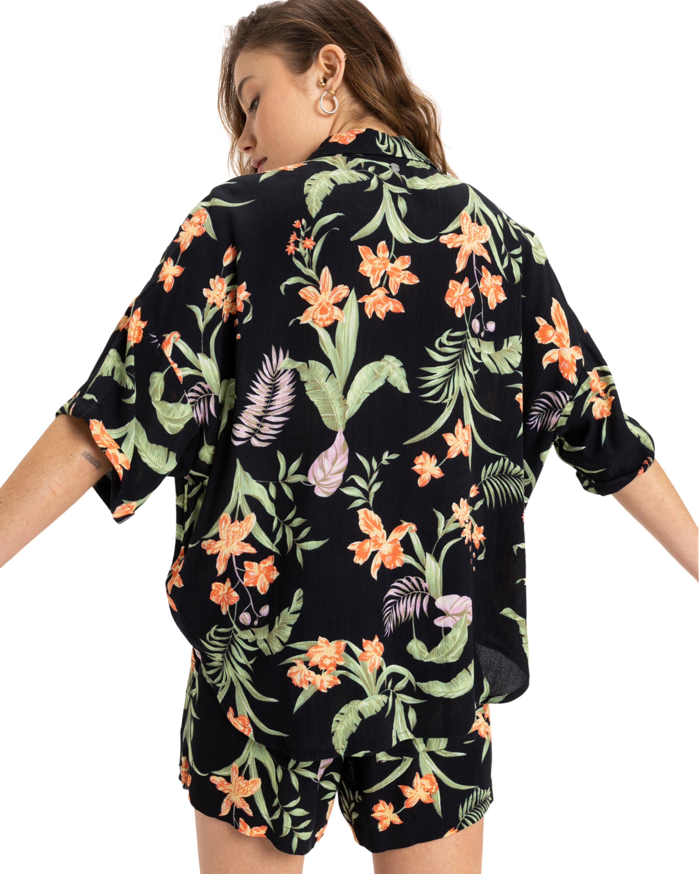 ROXY Blouse 'Beach Nostalgia' in Black