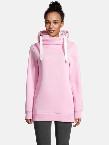 salzhaut Sweatshirt 'JESSI' in Pink: Vorderseite