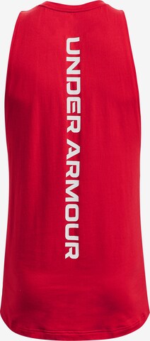 T-Shirt fonctionnel UNDER ARMOUR en rouge