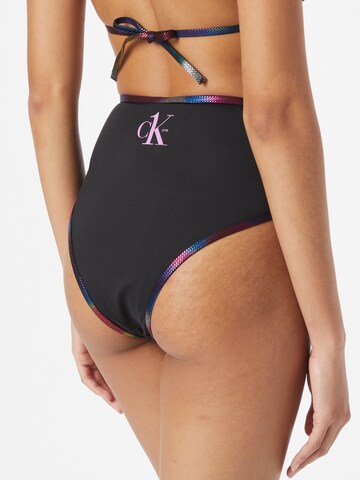 Calvin Klein Swimwear Bikinibroek 'Pride' in Zwart