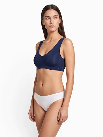 SLOGGI Bustier BH 'ZERO Feel 2.0' in Blauw: voorkant