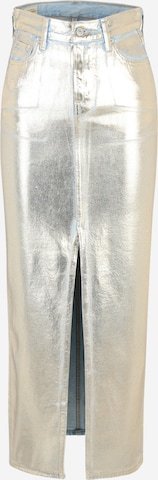 LEVI'S ® Spódnica w kolorze srebrny: przód