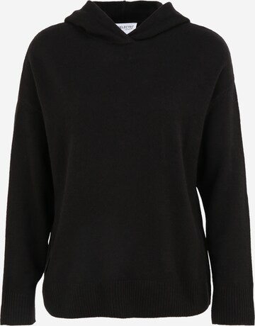 Selected Femme Petite Sweatshirt in Schwarz: predná strana