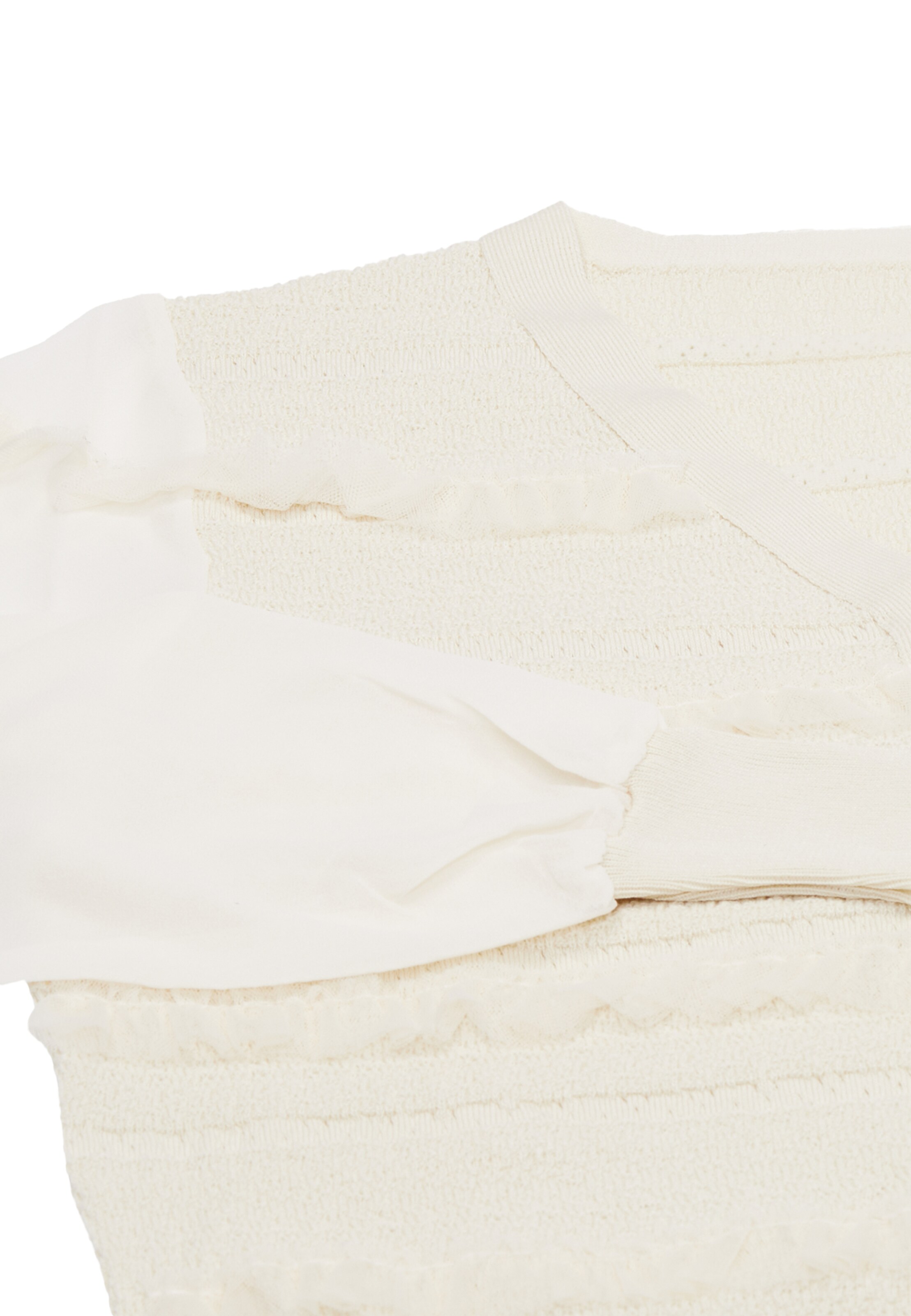 carato Вязаная кофта в Белый