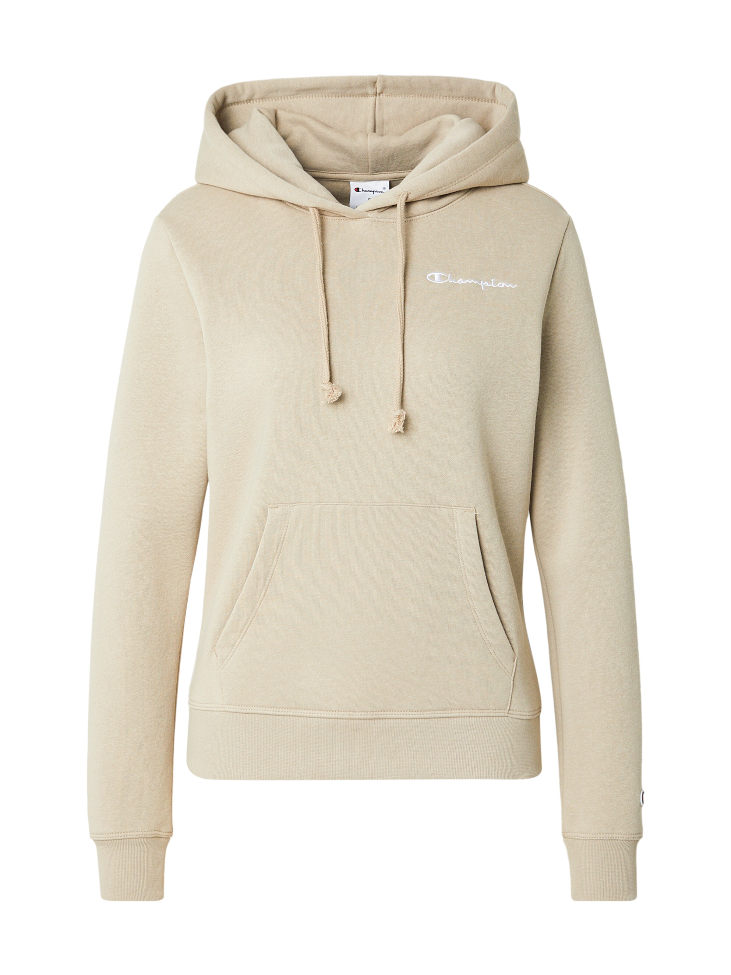 Champion Authentic Athletic Apparel Sweatshirt in Beige: front
