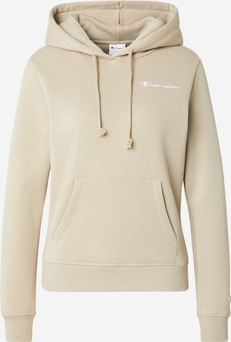 Champion Authentic Athletic Apparel Sweatshirt in Beige: front