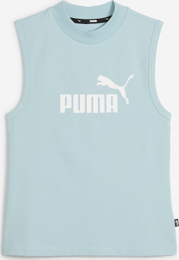 PUMA Top desportivo 'ESS' em azul claro / preto / branco, Vista do produto