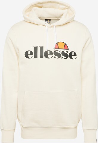 Coupe regular Sweat-shirt 'Gottero' ELLESSE en beige : devant