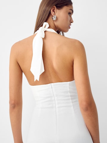 Robe Bershka en blanc