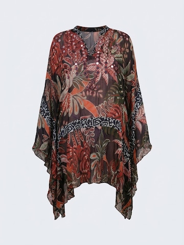 Robe 'Caftan Court Ximena' Miss June en noir