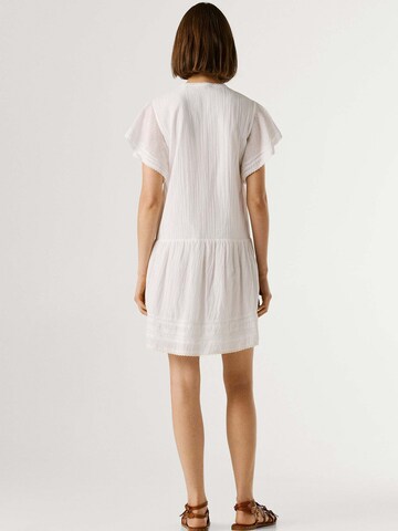 Abito 'Destin' di Pepe Jeans in bianco