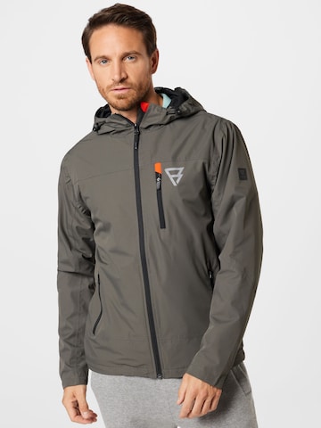 BRUNOTTI Outdoor jacket 'Weylin' in Grey: front