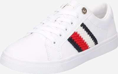 TOMMY HILFIGER Sneakers laag in de kleur Navy / Vuurrood / Wit, Productweergave