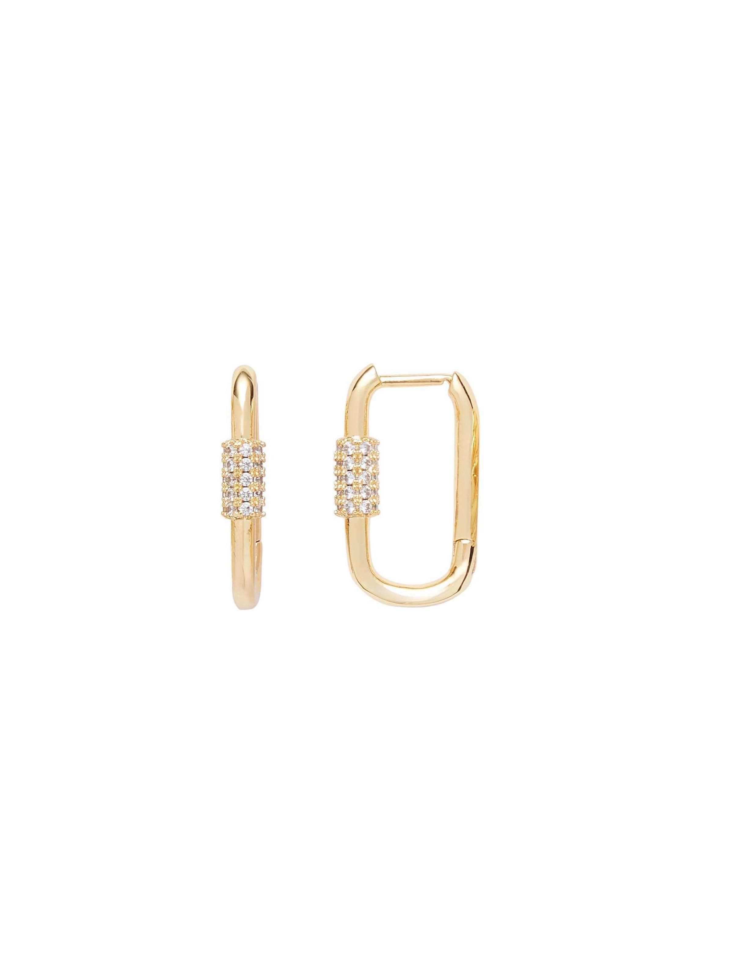 U.S. POLO ASSN. - Pendientes 'Desiree' en amarillo