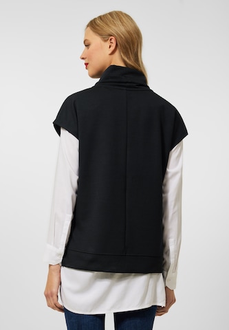 STREET ONE Sweatshirt in Zwart