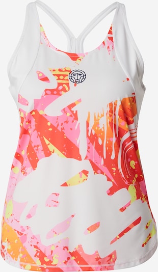 BIDI BADU Sports Top 'Wild Arts' in Orange / Pink / Black / White, Item view