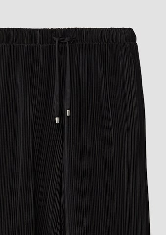 s.Oliver Wide leg Broek in Zwart