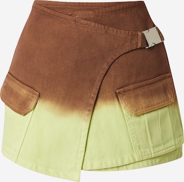 ABOUT YOU x Laura Giurcanu Hame värissä ruskea: etupuoli