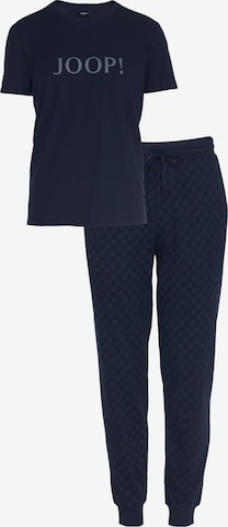 JOOP! Pyjama kurz 'Comfort' in Blau: Vorderseite