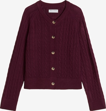 Cardigan Marc O'Polo DENIM en rouge : devant