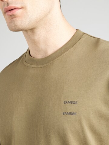 Samsøe Samsøe Футболка 'JOEL' в Зеленый