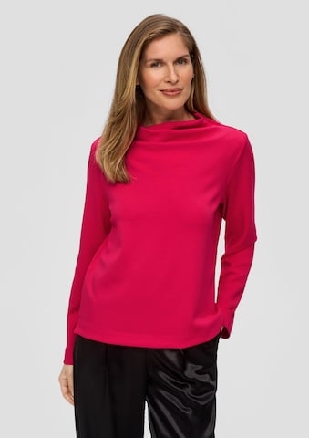 s.Oliver BLACK LABEL Sweatshirt in Pink: front