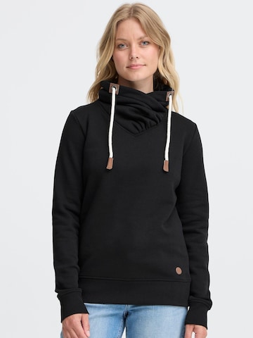 Oxmo Sweatshirt 'Mille' in Black: front
