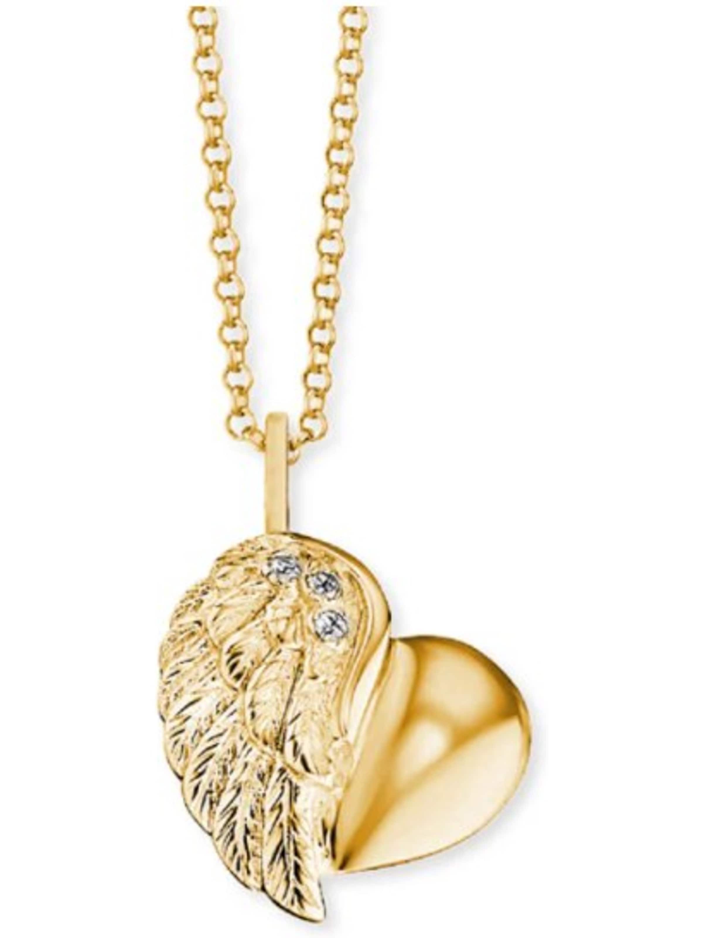 Engelsrufer Necklace in Gold: front