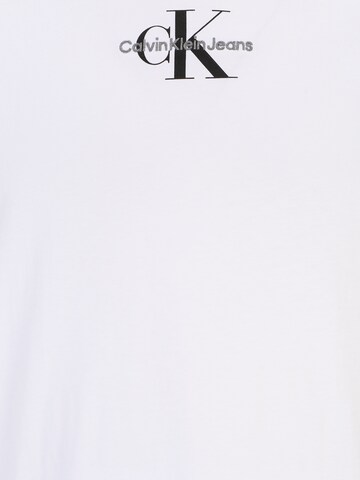 Calvin Klein Jeans Plus - Camiseta en blanco