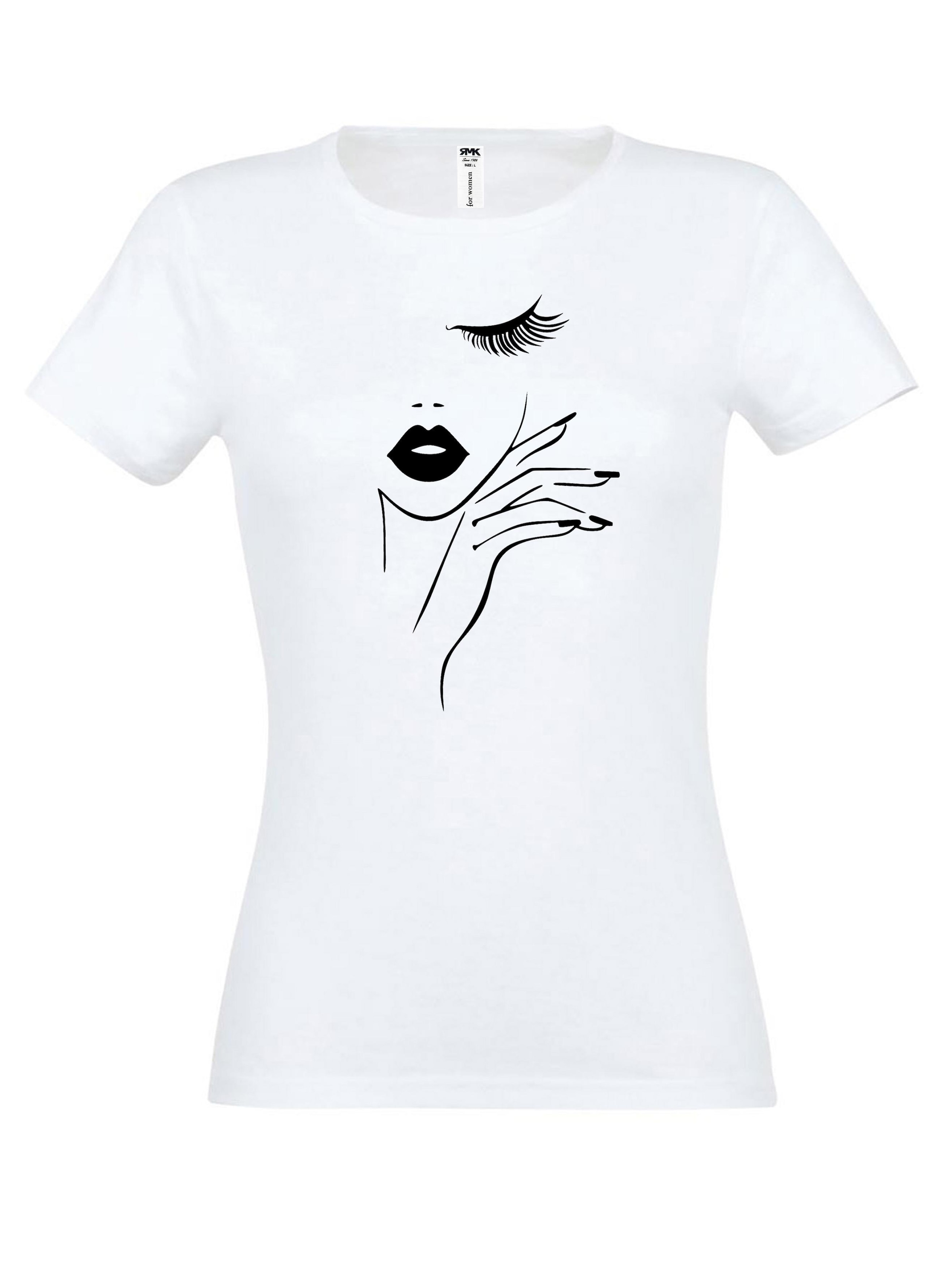 RMK Shirt 'Stilvoll' in White: front