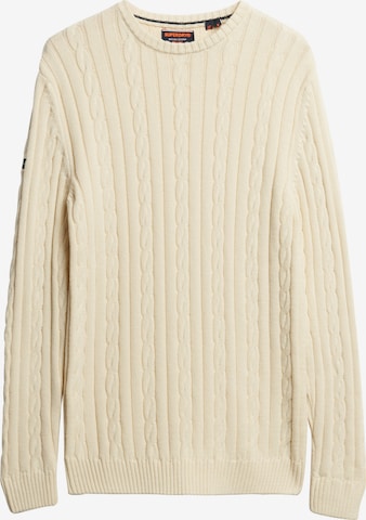Superdry & Co Pullover in Beige: Vorderseite