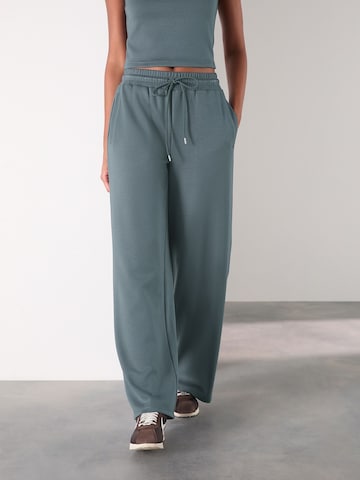 Next Wide Leg Hose in Blau: Vorderseite
