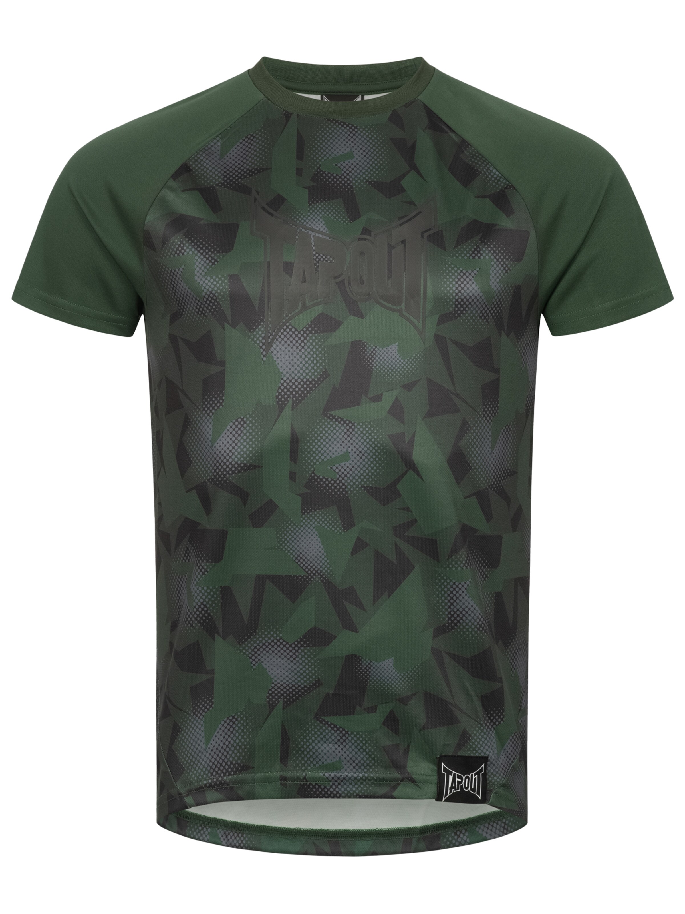 zaļš Tapout T-Krekls: no priekšpuses