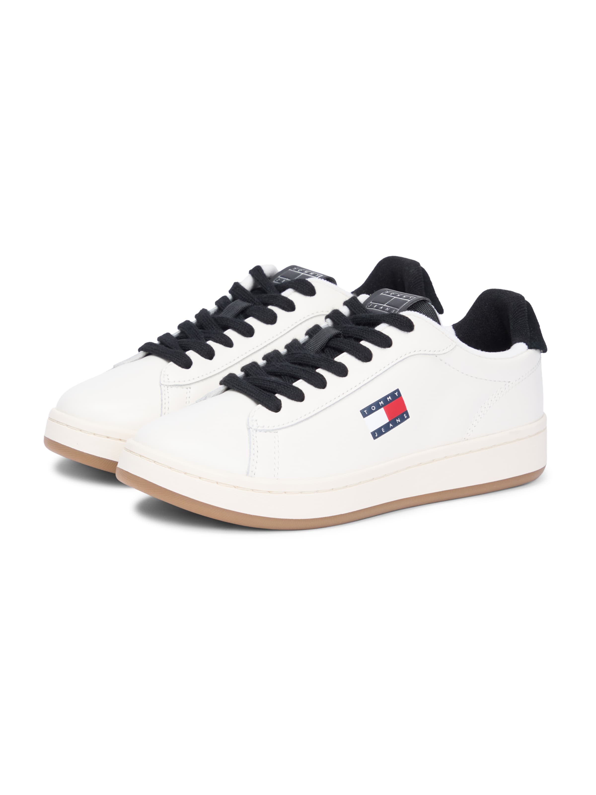 Tommy Jeans - Sapatilhas baixas 'ARCHIVE '98' em branco: frente