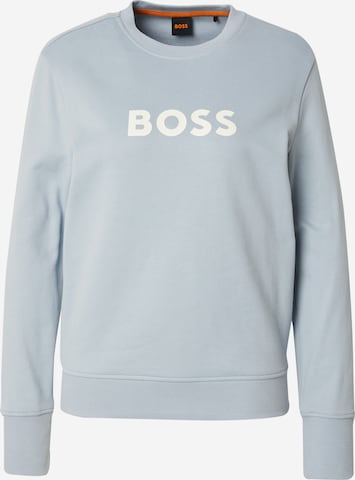 Felpa 'Ela 6' di BOSS in blu: frontale