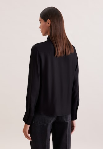 SEIDENSTICKER Bluse 'February Drop 261' in Schwarz