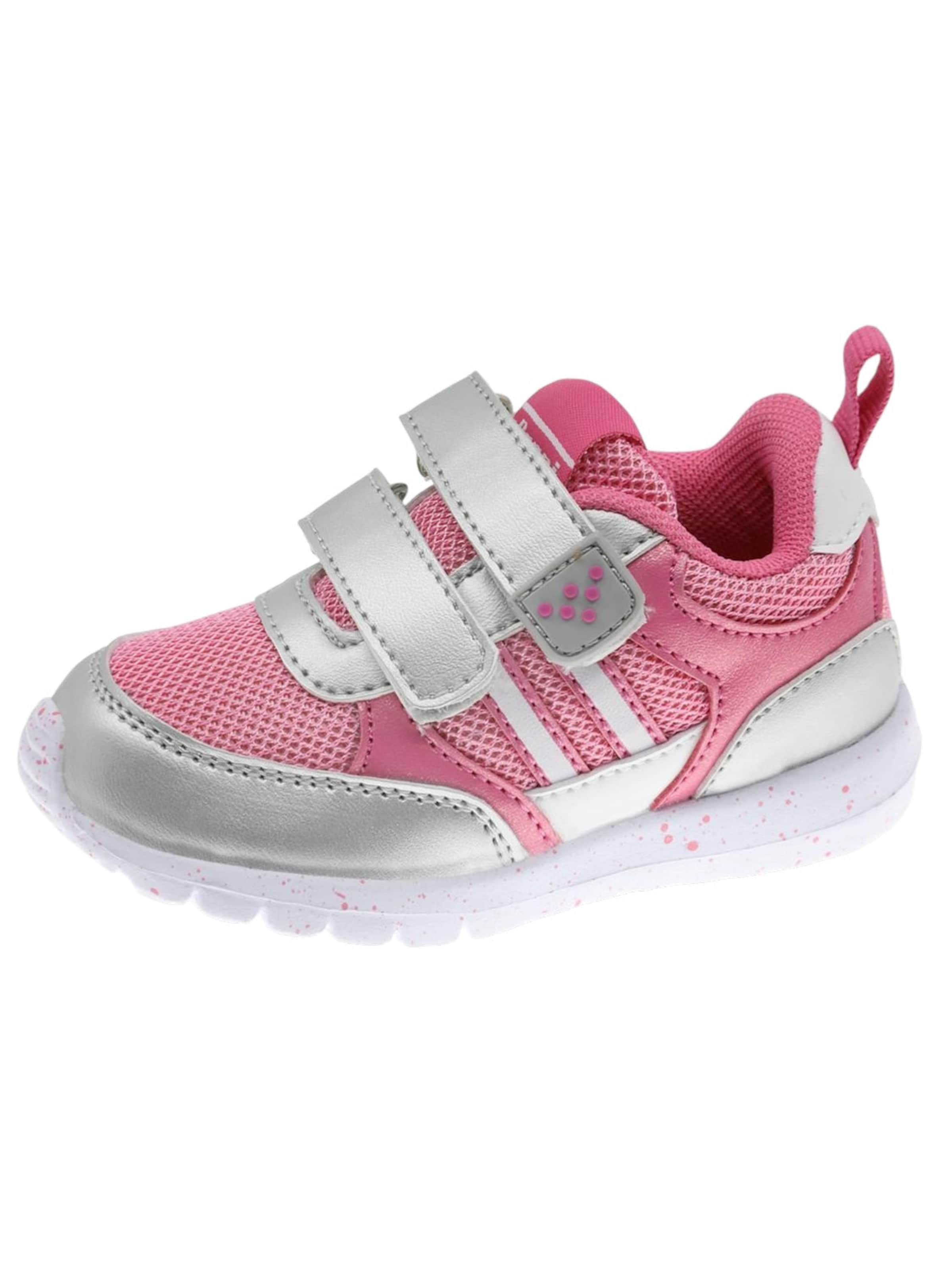 Beppi - Zapatos primeros pasos 'Casual Sport Shoe' en plata: frente
