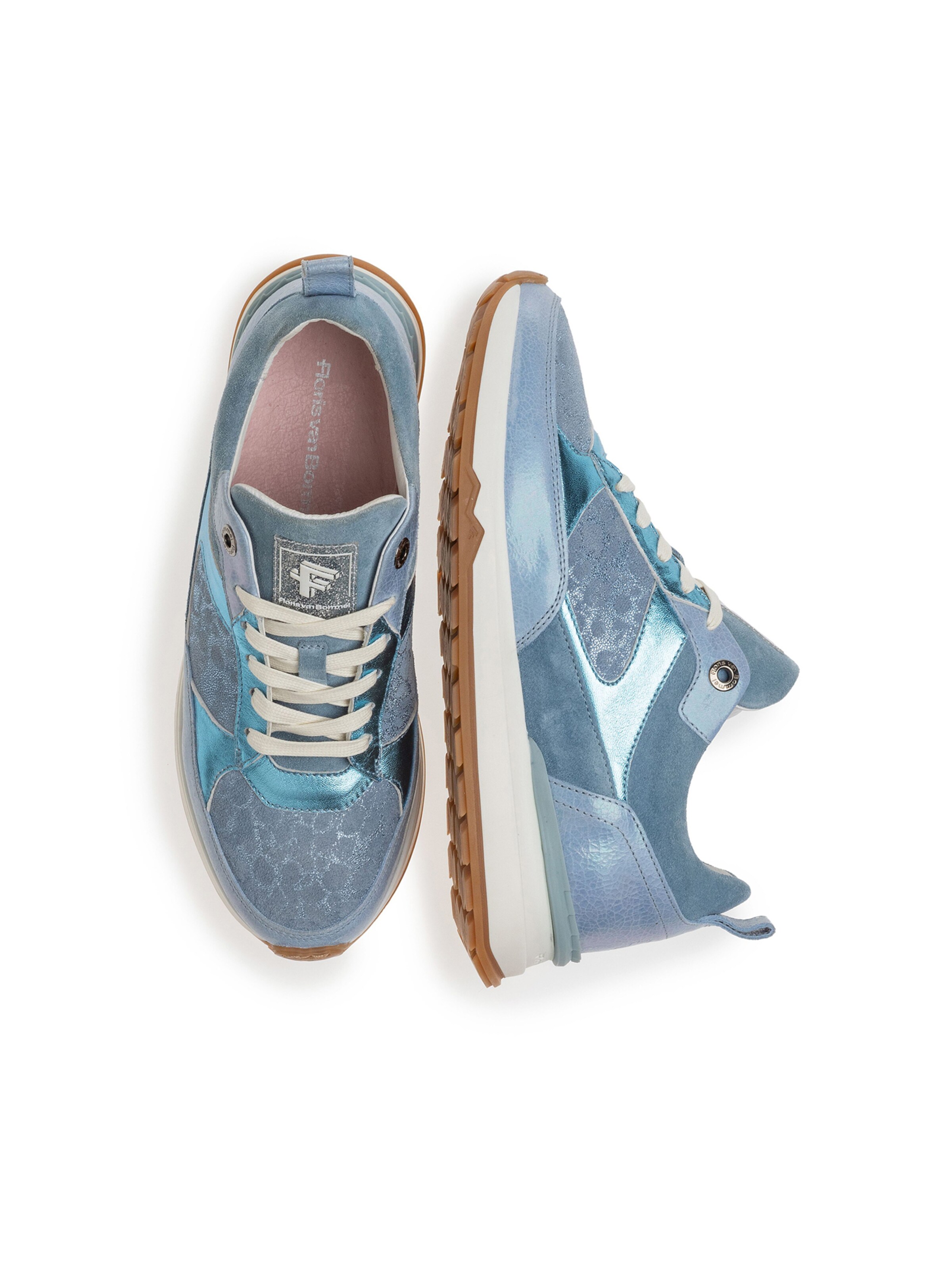Floris van Bommel Sneakers laag 'Mari 03' in Blauw
