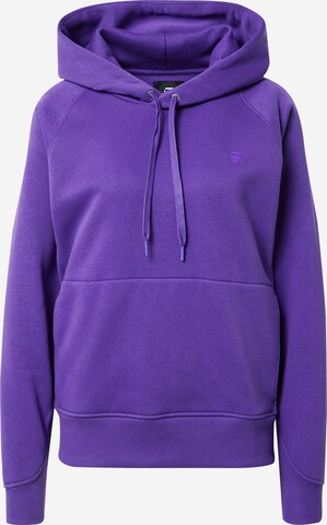 G-Star RAW - Sweatshirt 'Premium core 2.0' em roxo: frente