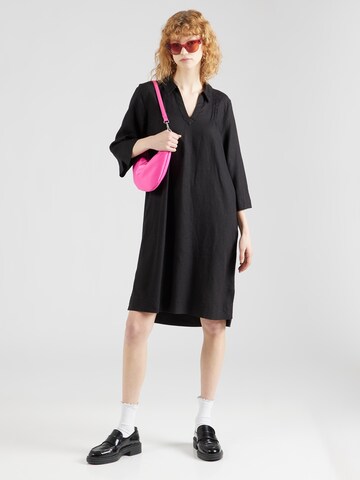 Robe-chemise s.Oliver en noir : devant