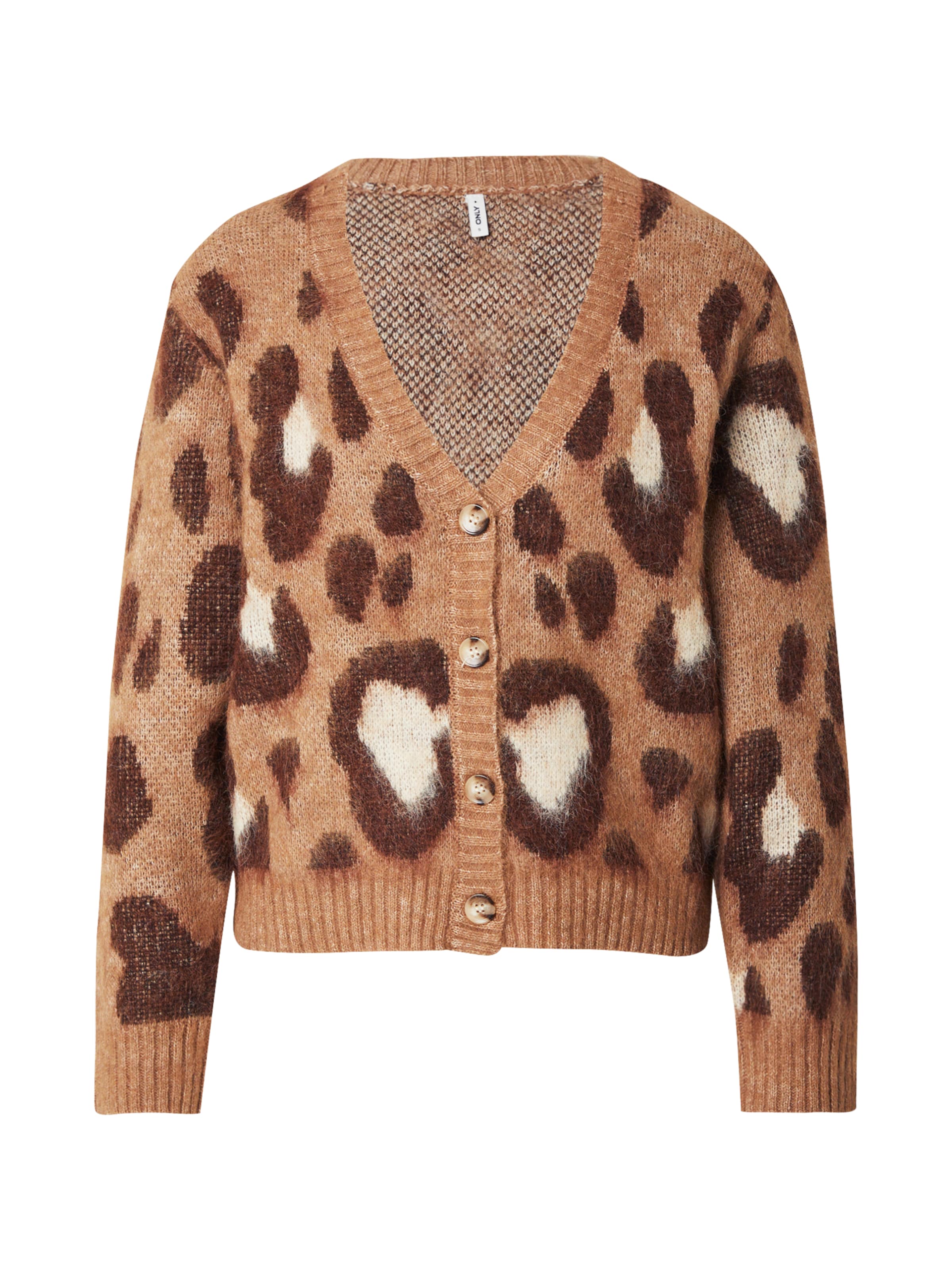 ONLY - Cárdigan 'ONLEDELIE' en marrón: frente
