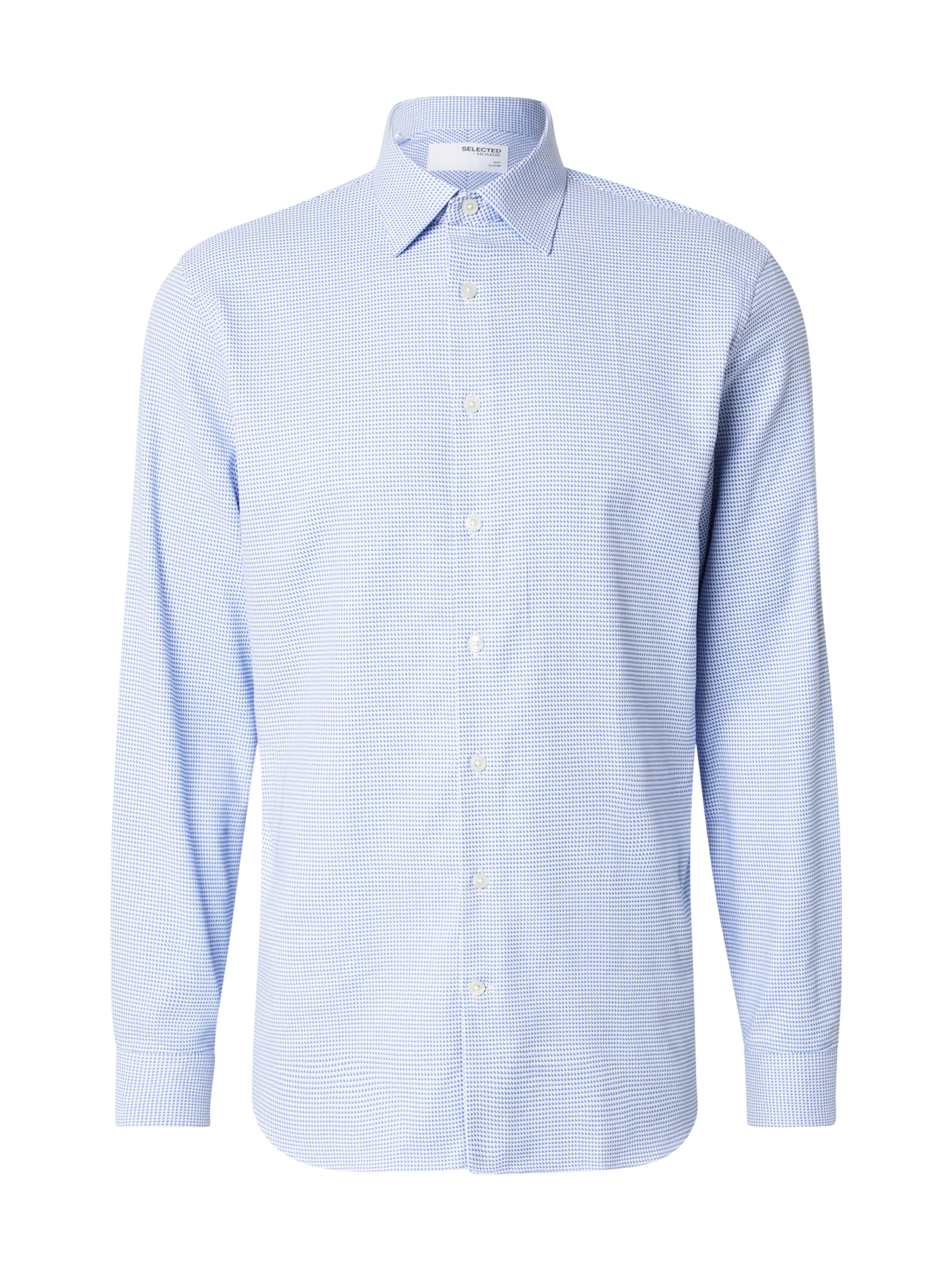 SELECTED Рубашка в Синий: спереди