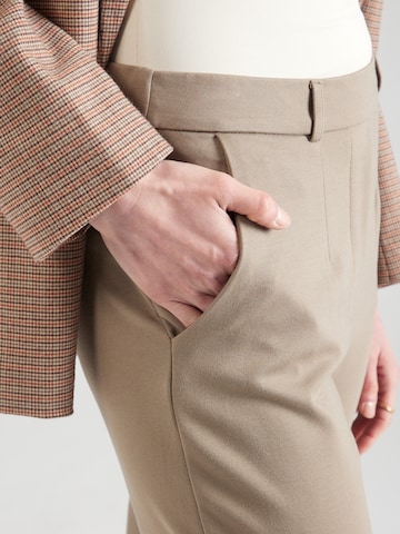 Tapered Pantaloni con piega frontale di JDY in marrone