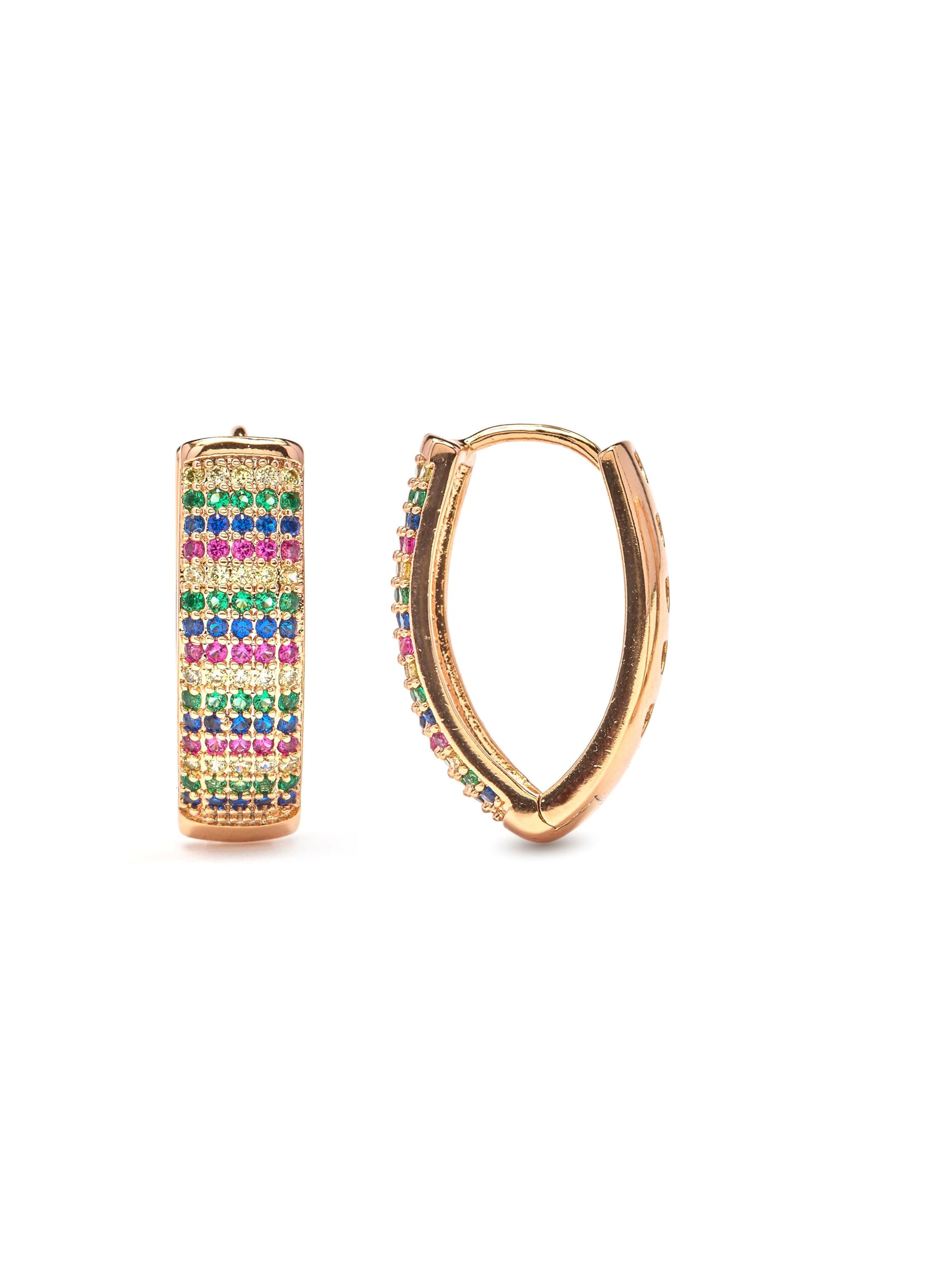 Luxenter - Pendientes 'Ydero' en Mezcla de colores: frente