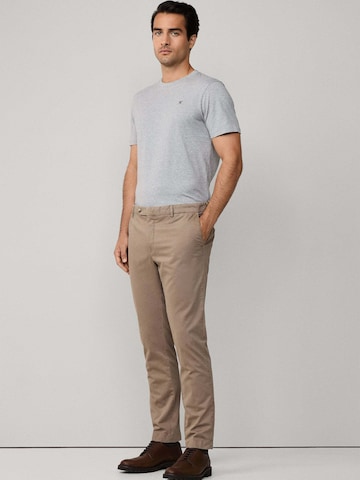 Hackett London Slimfit Chino 'Kensington' in Bruin