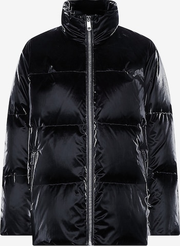 TOMMY HILFIGER Winter Jacket in Black: front
