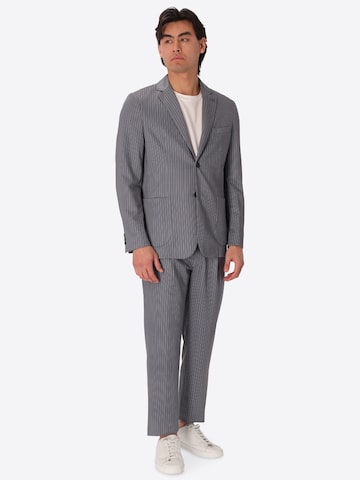 Coupe regular Veste de costume 'Prugnolo' Distretto12 en gris