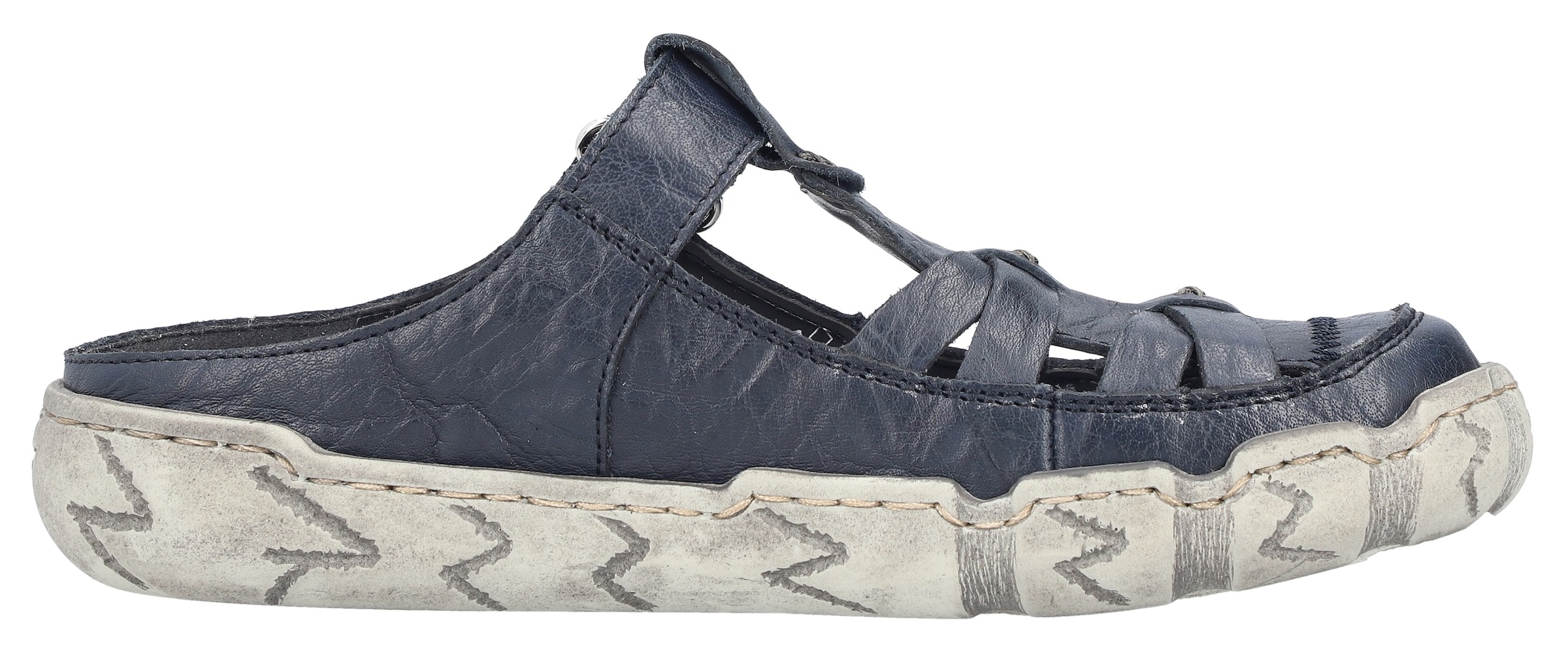 Rieker Mules in Blue