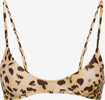 LSCN by LASCANA Bustier Bikinitoppi värissä ruskea: etupuoli